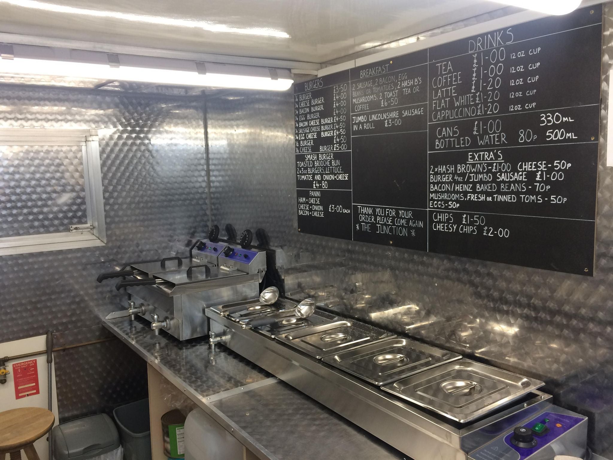 Food vans on the A27, food trucks between Brighton and Portsmouth