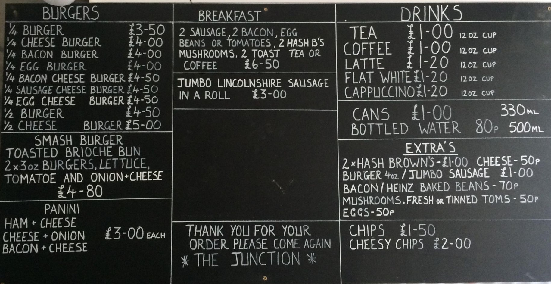 Food vans on the A27, food trucks between Brighton and Portsmouth